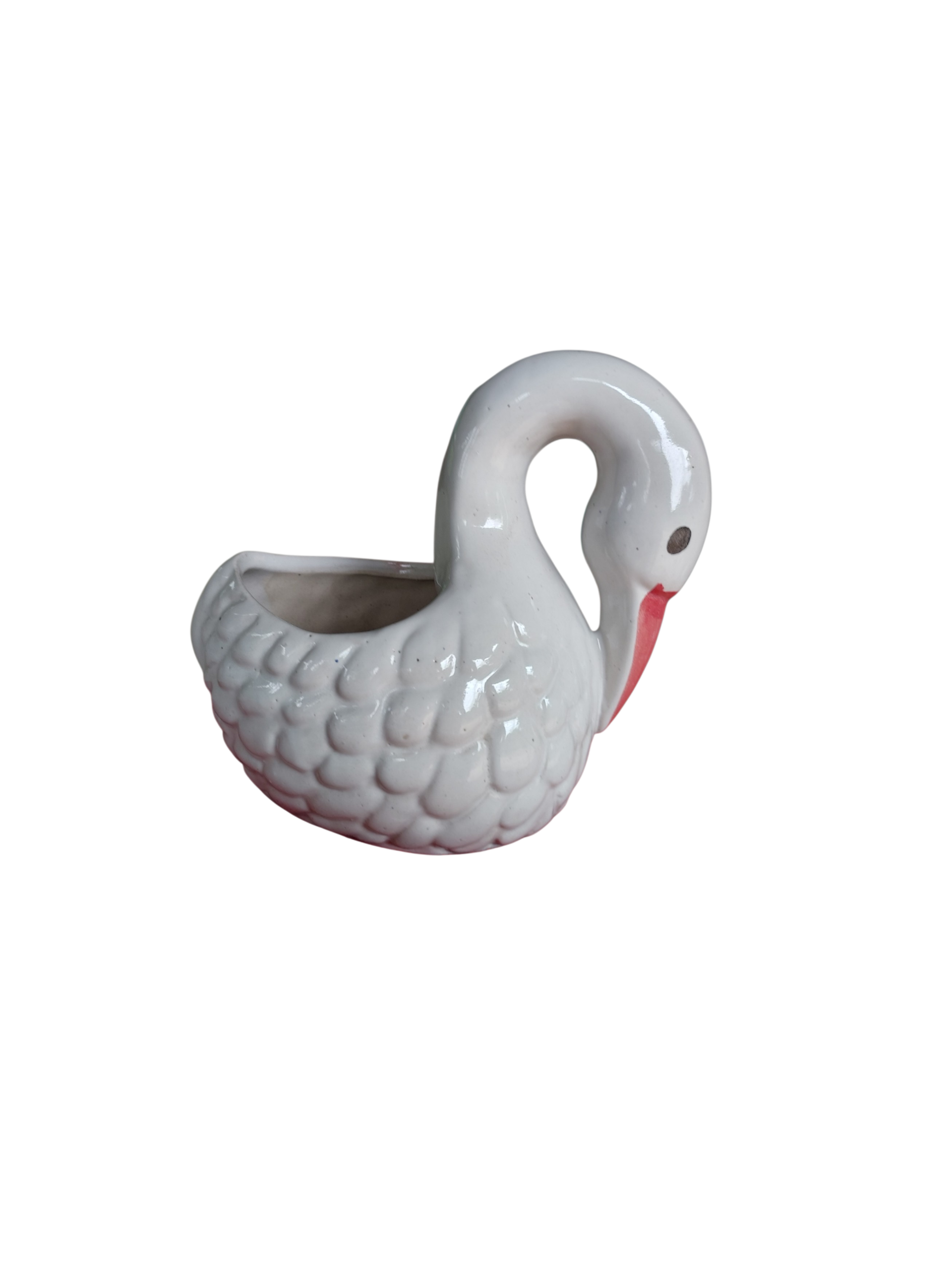 Ceramic Swan Pot