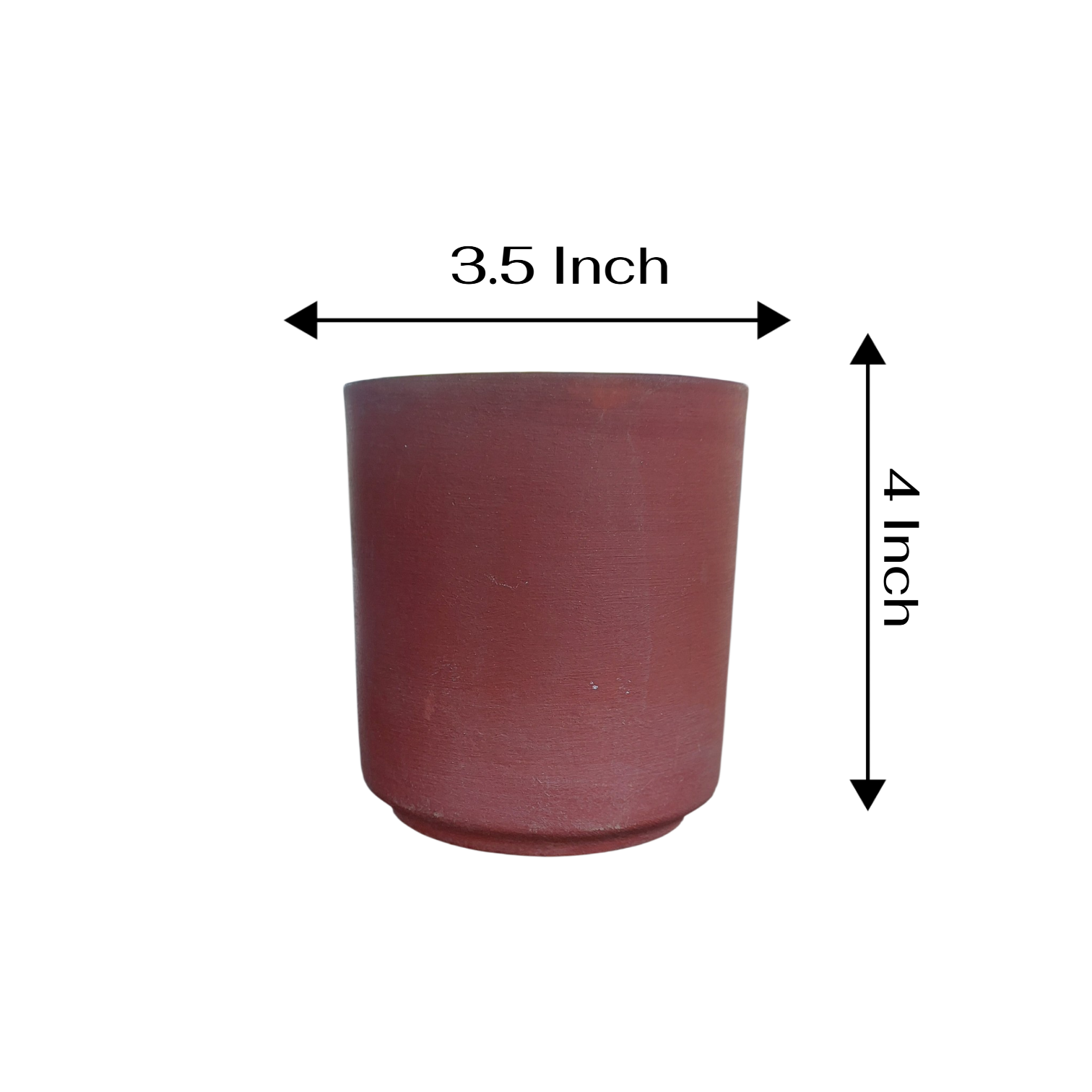 4" Terracotta Pot (Raw)